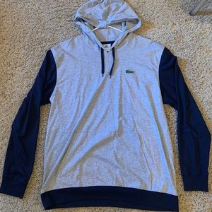 Lacoste Men’s Lightweight Hoodie (fits small)